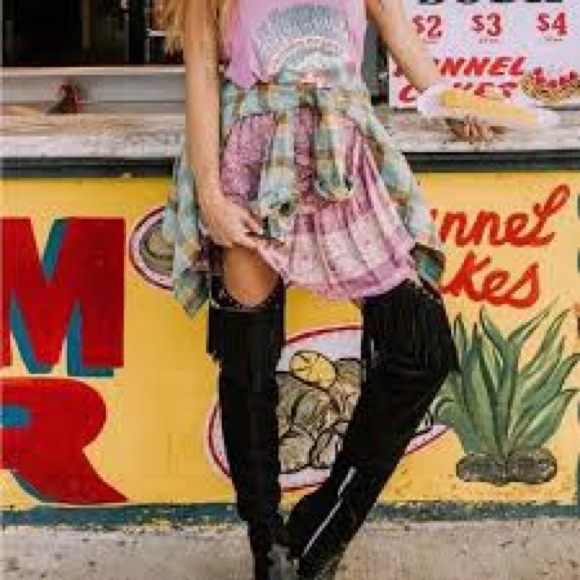 Free People X Spell the Gypsy “Evie” Fringe Boot - Picture 3 of 7